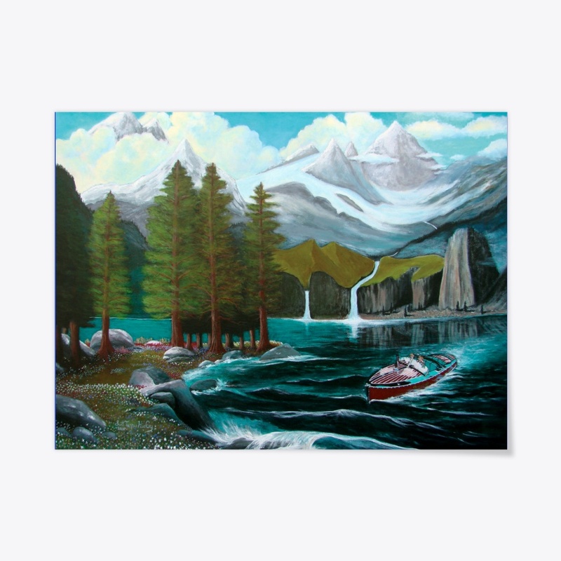 Sierra Nevada's - Chris Craft Bt -Prints