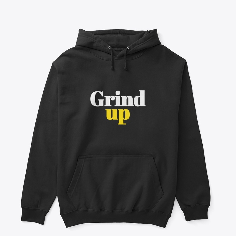 Grind Up– Motivational Typography Design