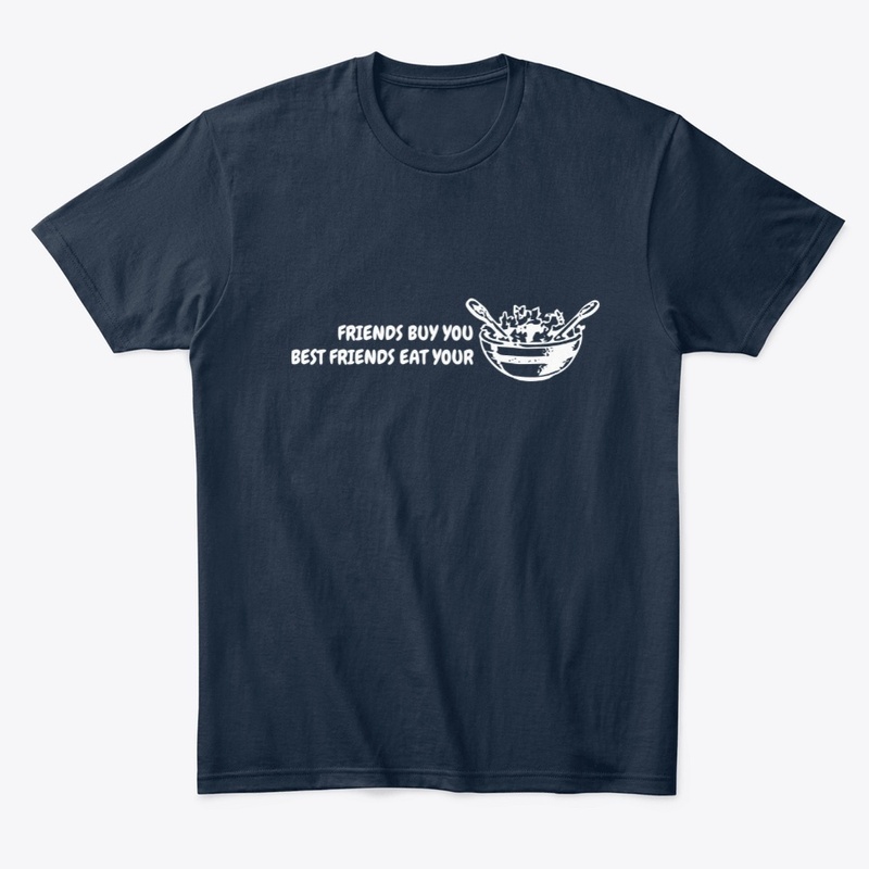 Funny quote about Friends and food