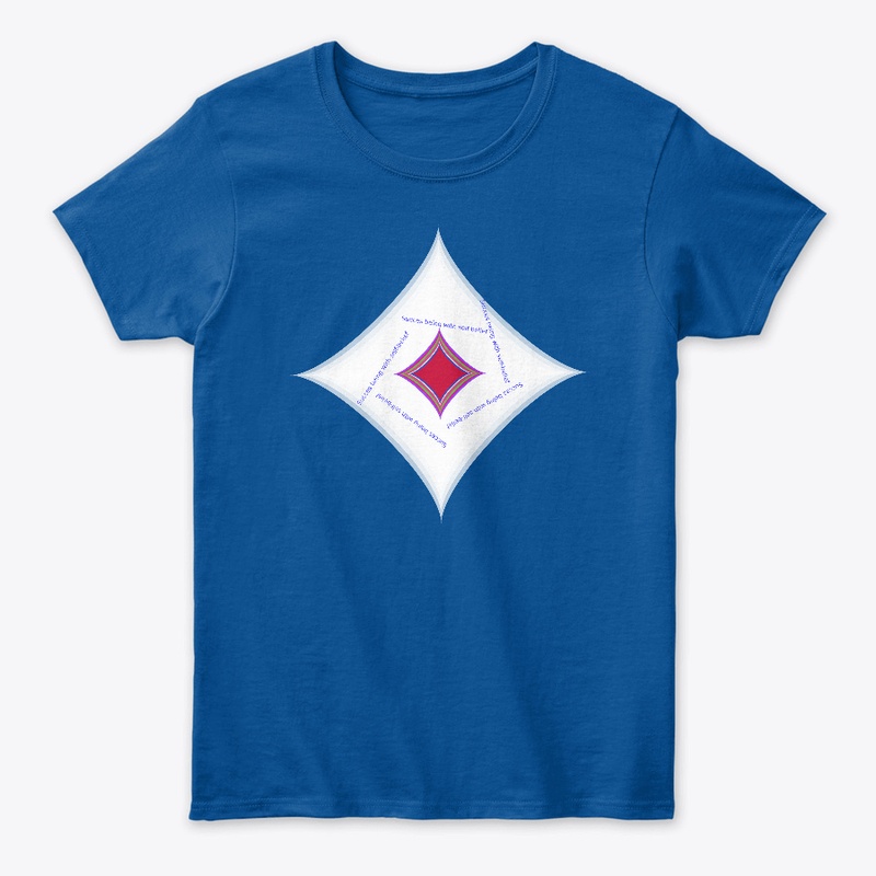 A colourfull geomatrical pattern Tshirt