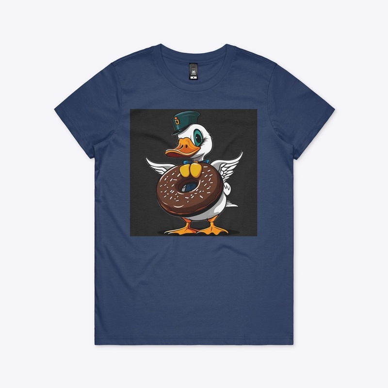 “Duck with a Donut Delight“