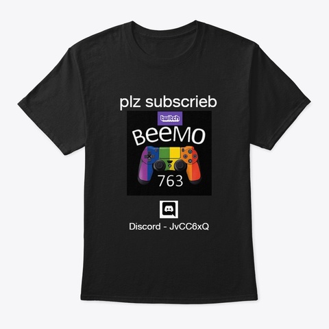 N/A Black T-Shirt Front