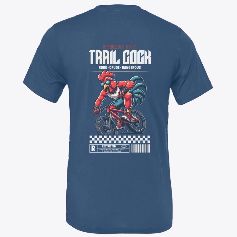 MOUNTAIN BIKING-BEWARE OF THE TRAIL COCK