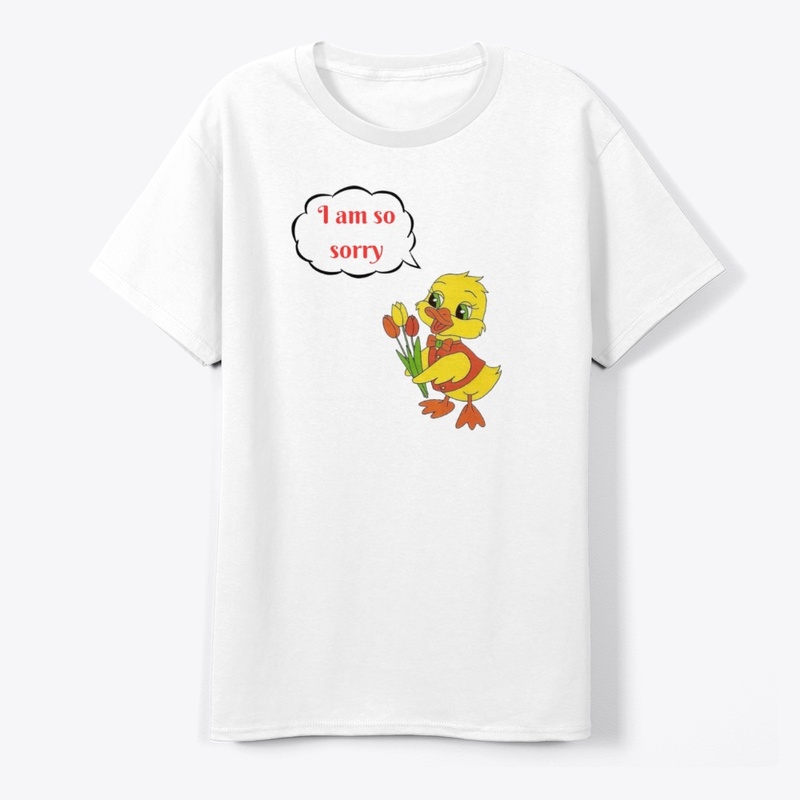 Sorry t-shirt 
