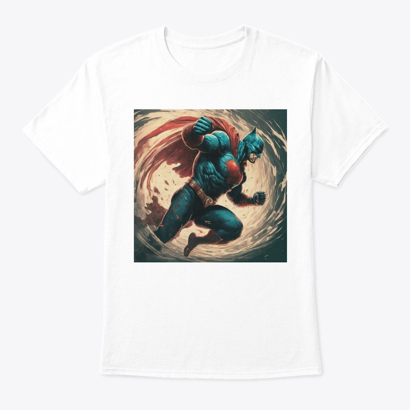 Superhero Wind Master T-Shirt Design