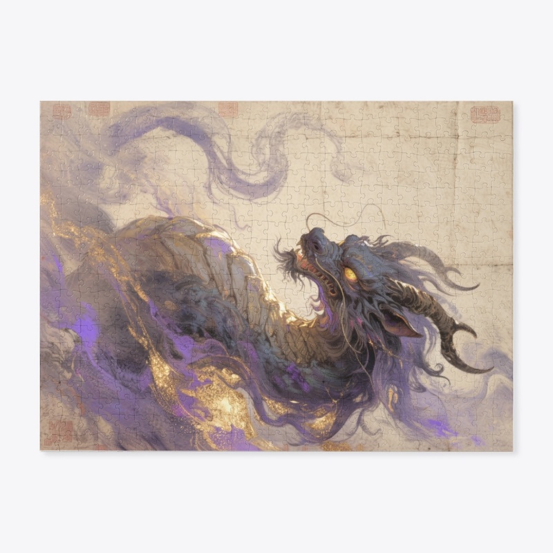 Purple-Gold Qilin 2