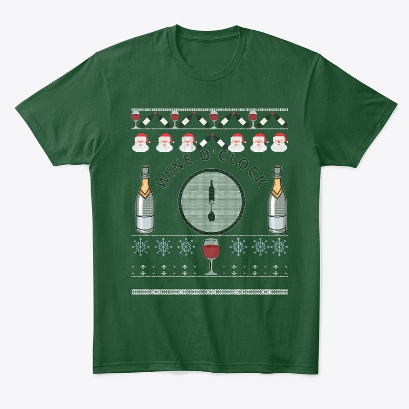 Funny WINE Ugly Christmas Sweater