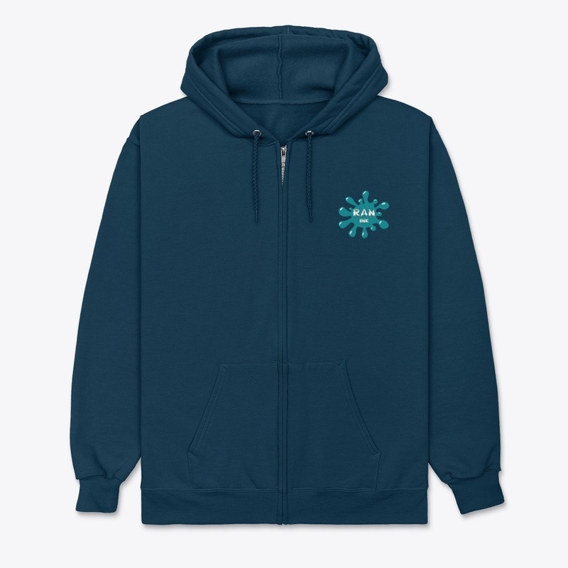 RAN Ink Zip Hoodie