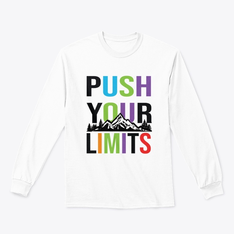 Push Your Limits Best Typo.T-shirt