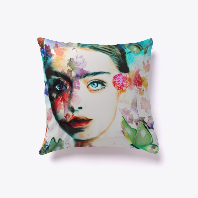 Girl in flowers