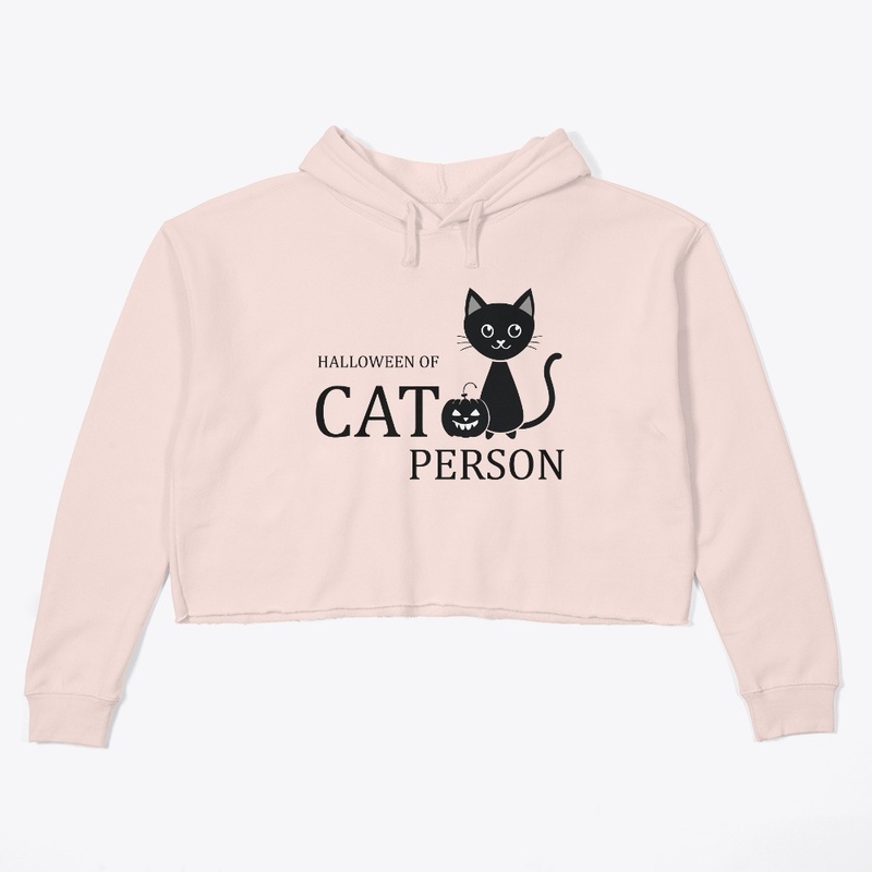 Trendy halloween Women's Crop Hoodie