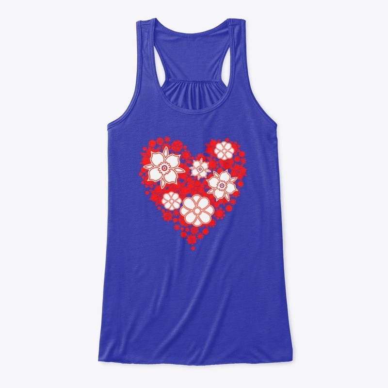 Flower Filled Heart 