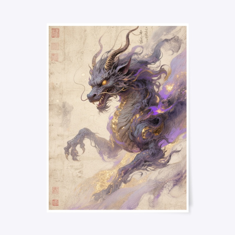 Purple-Gold Qilin 3
