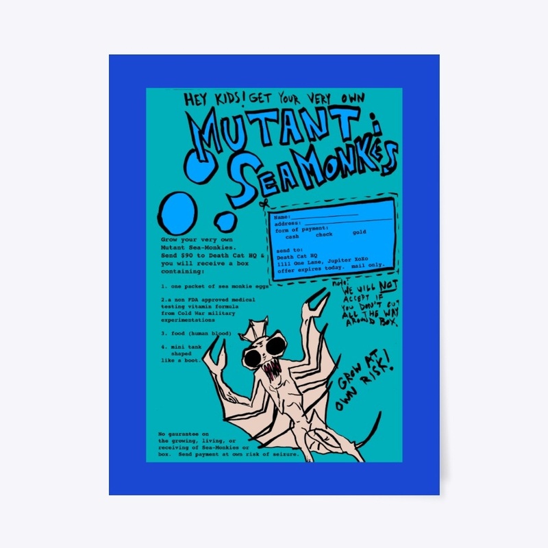 Mutant Killer Sea Monkies
