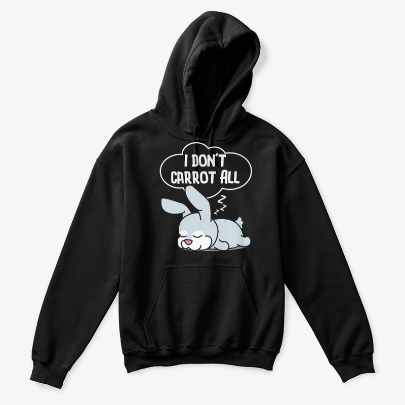 Punny Rabbit Lover Gift - Lazy Sleeping