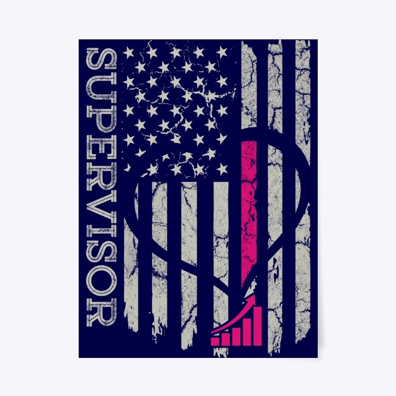 US Flag Supervisor Blanket