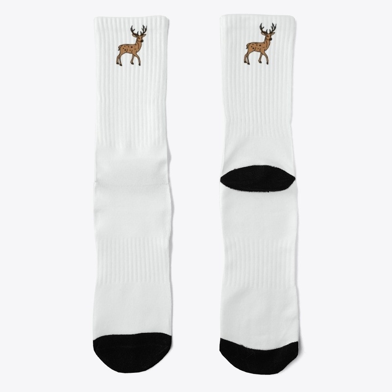 Deer Crew Socks 