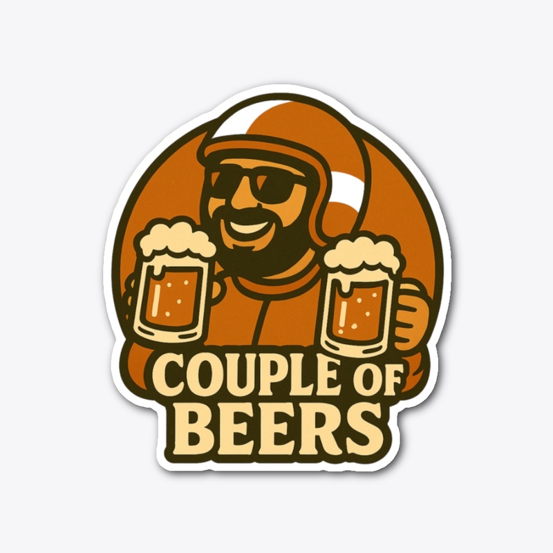 Couple of Beers Racing Guy