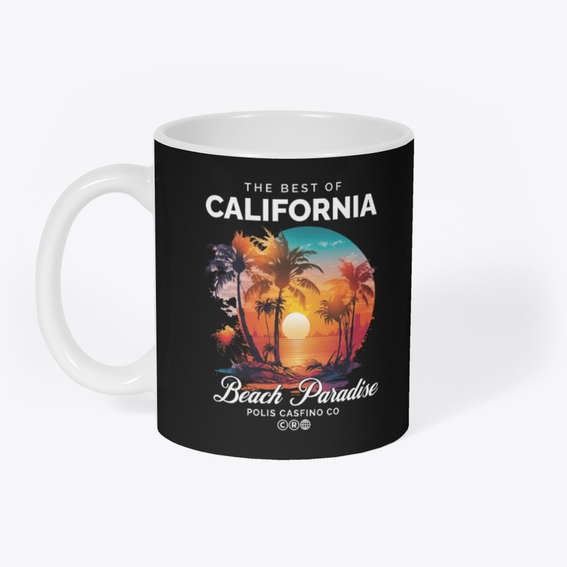 California Beach Paradise Sunset