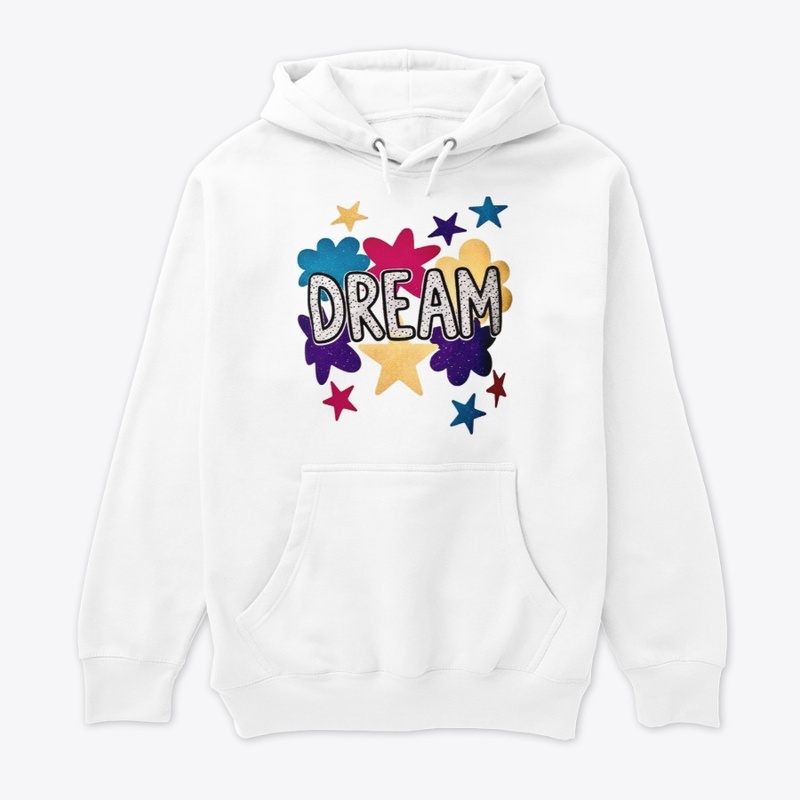 Dream Big Glitter Graphic Tee