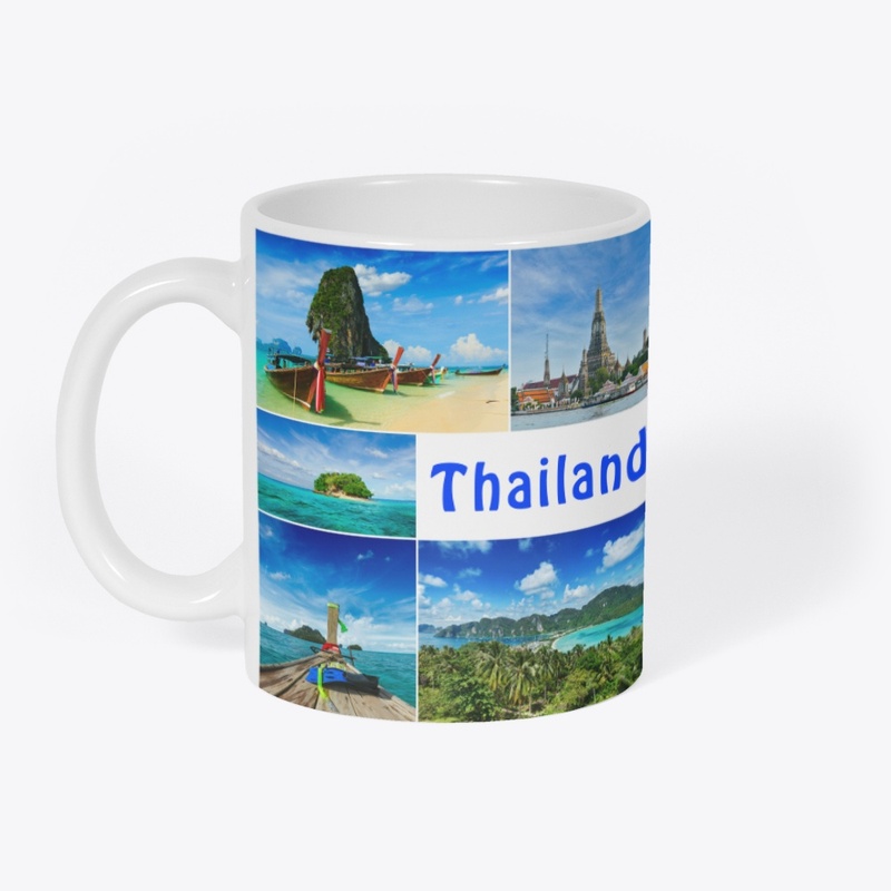 AWT Thailand Photos Montage mug