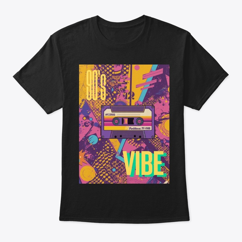 90s Retro Vibe – Vintage Music T-Shirt