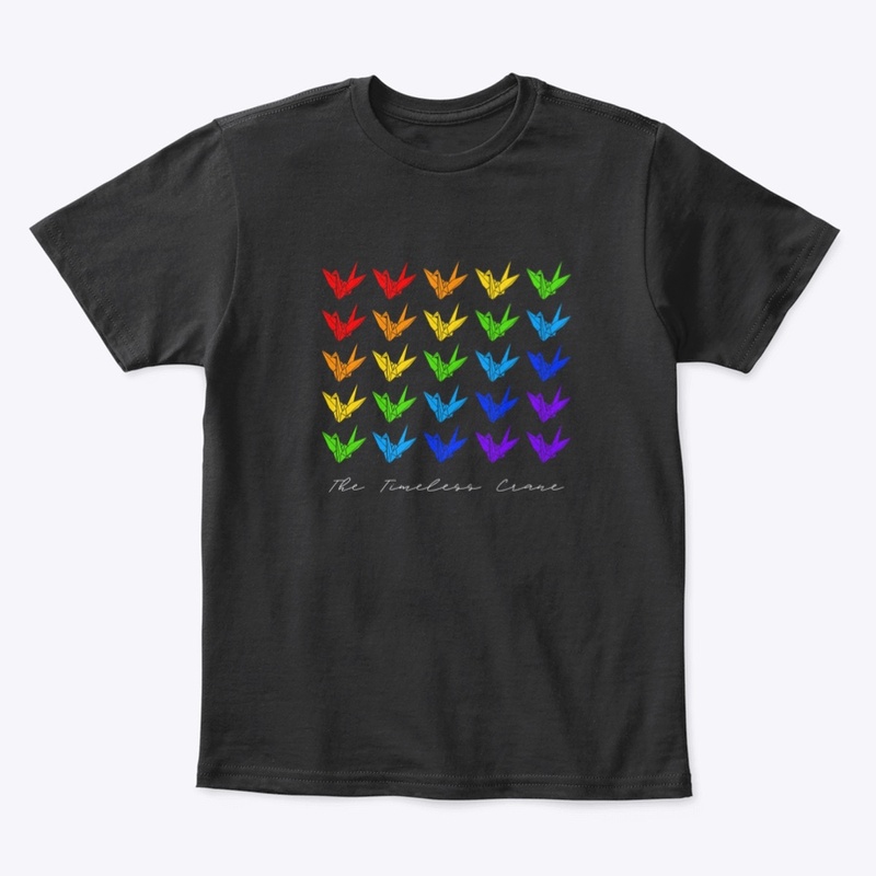 The Timeless Crane Large Origami Rainbow
