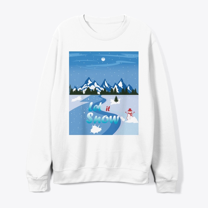 Let It Snow – Winter Festive T-Shirt