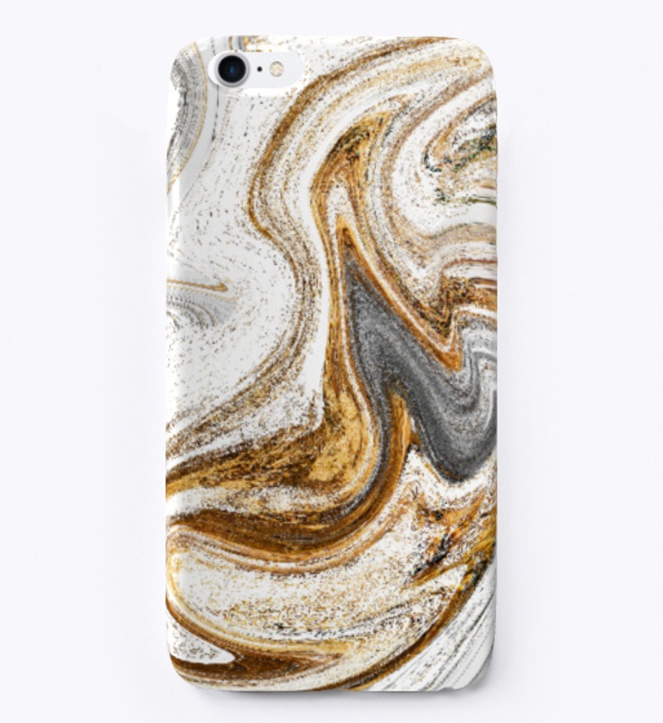 silver gold swirl