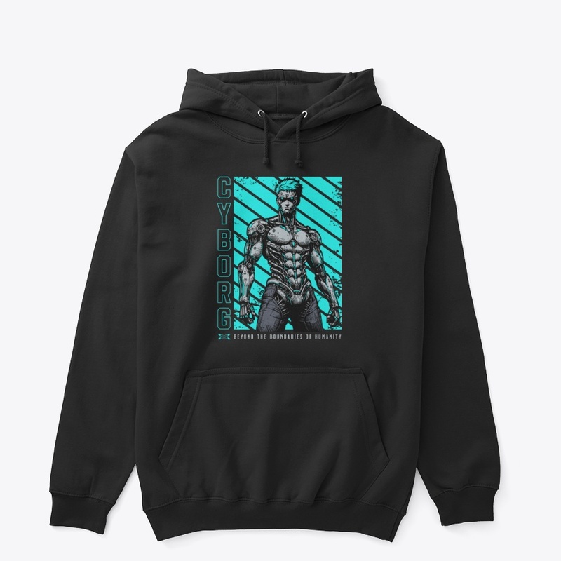 Cyborg Man of Steel Android Sci-fi Merch