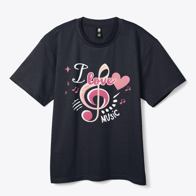 I Love Music T-shirt