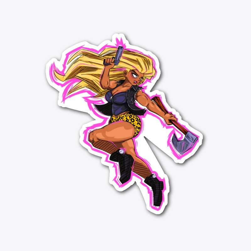 Stevie McQueen 2024 Sticker