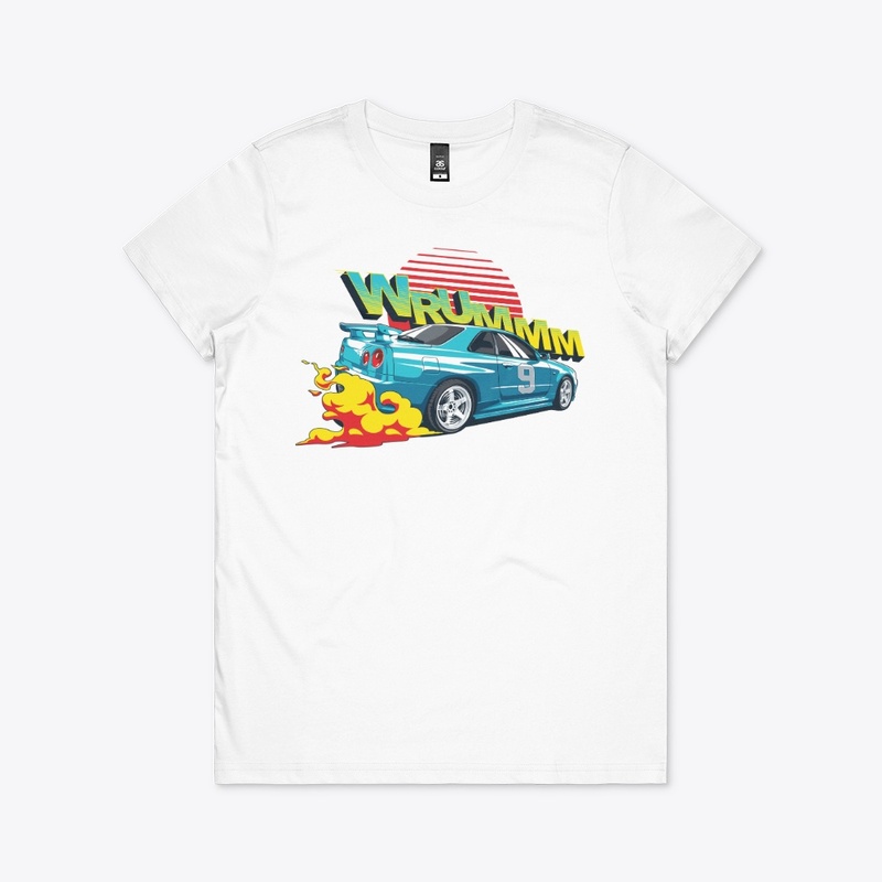 Car Racer T-shirt Design