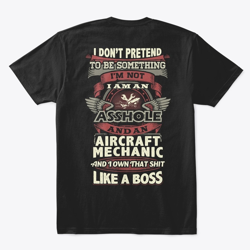 Aircraft Mechanic Boss Hoodie