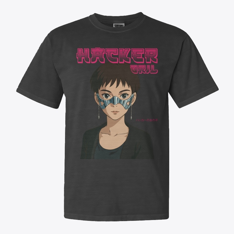 Anime Hacker Girl