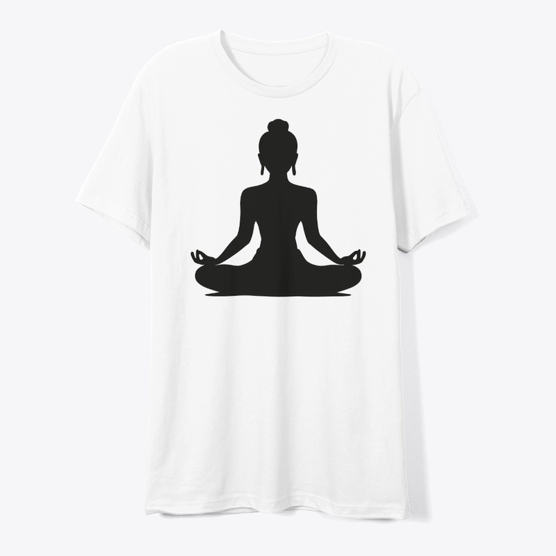 Meditation Silhouette | Zen Yoga Pose