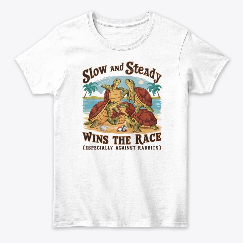 SLOW AND STEADY WINS THE RACE