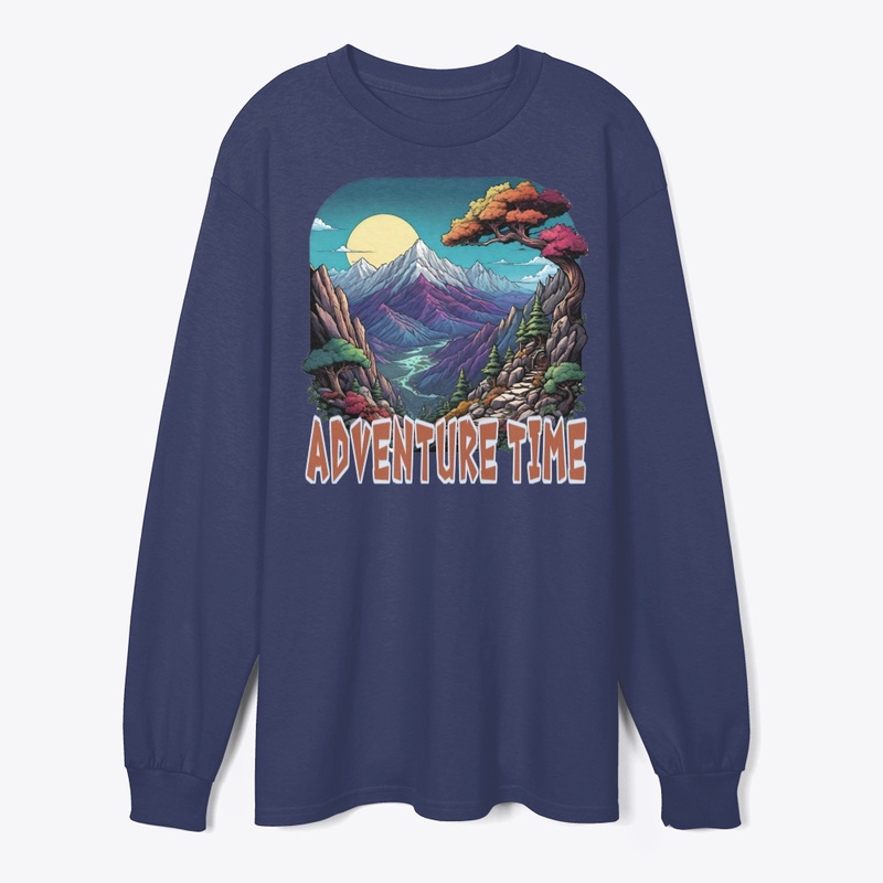 Adventure Time Mountain Peak Nature
