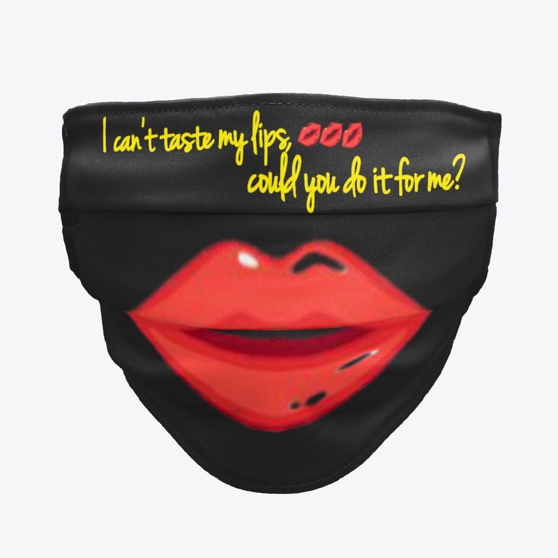 Kiss Quote Face Mask