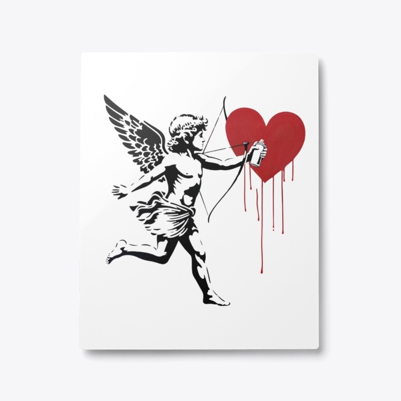 Cupid With Spray Can