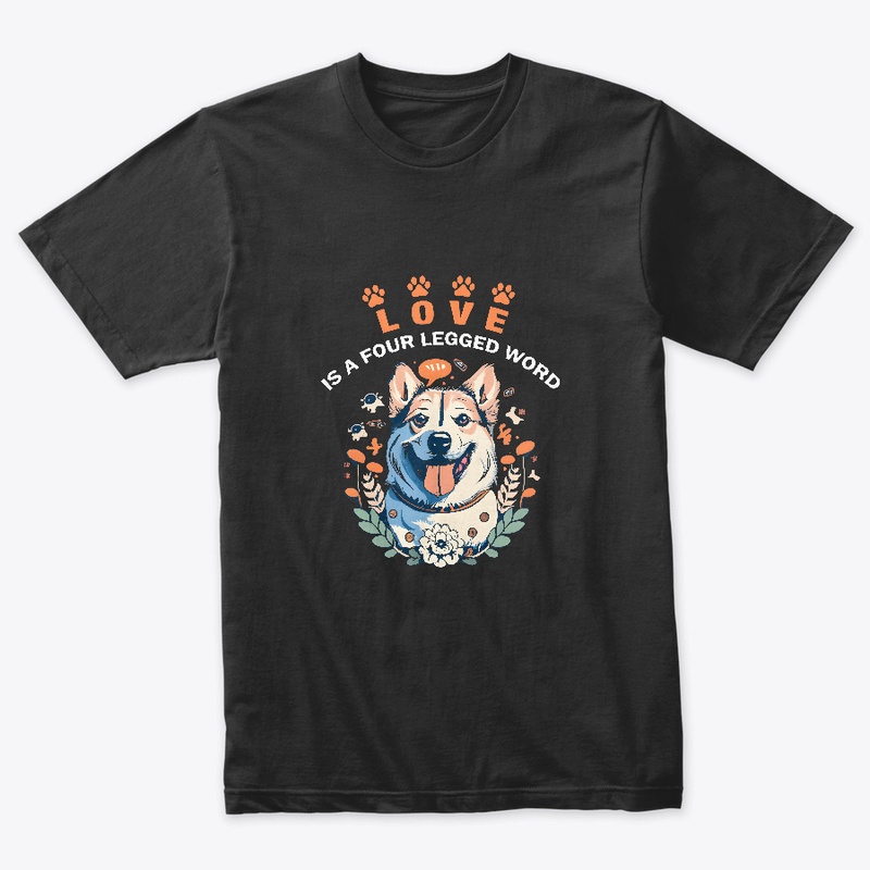 Love is a four legged word T-shirt