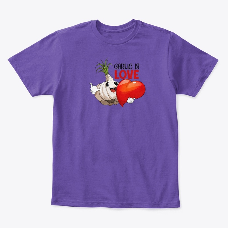 Kids Garlic Is Love (Black Lettering)
