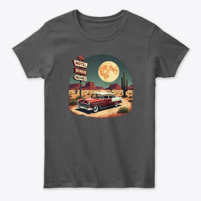Retro Desert Road Trip 