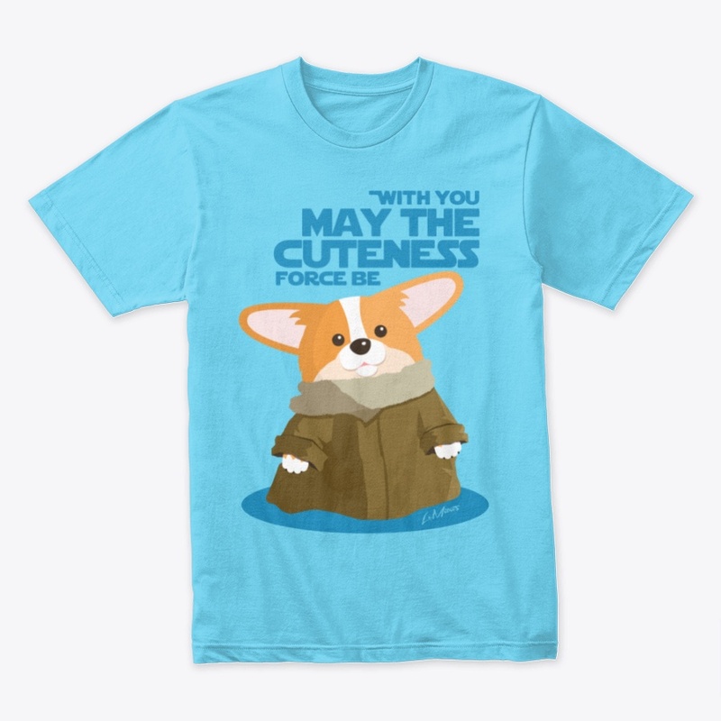 Corgi Cuteness Force-Tahiti-Blue-Premium