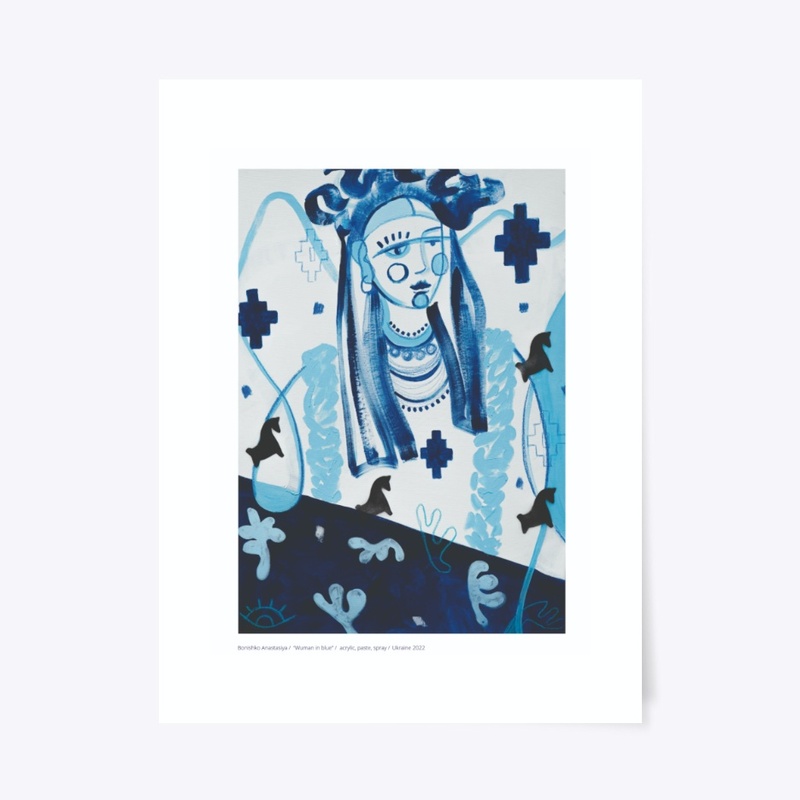 FROM SERIES “WOMAN IN BLUE”