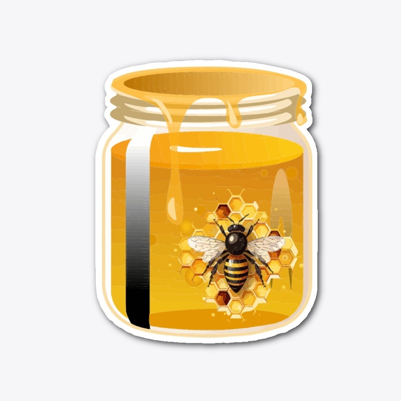 HONEY BEE STICKER
