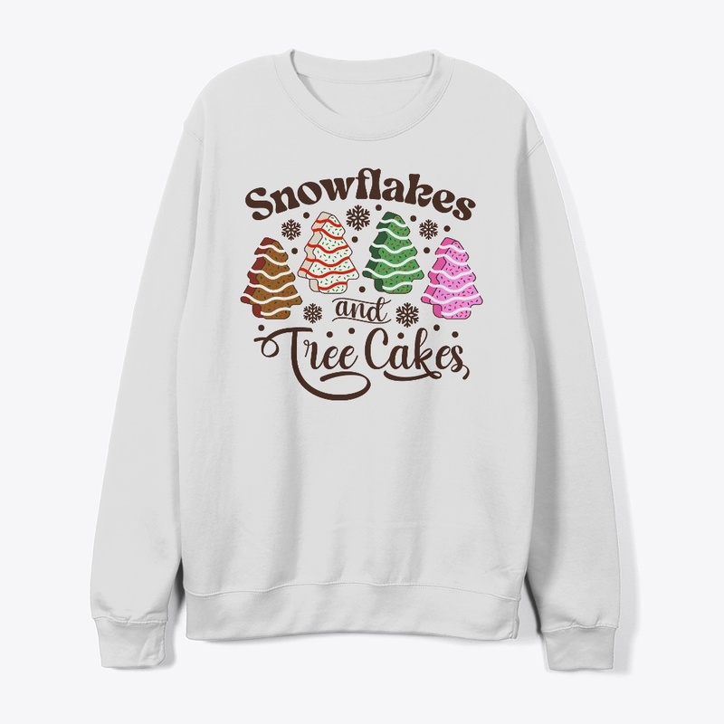 Snowflakes And Tree Cakes