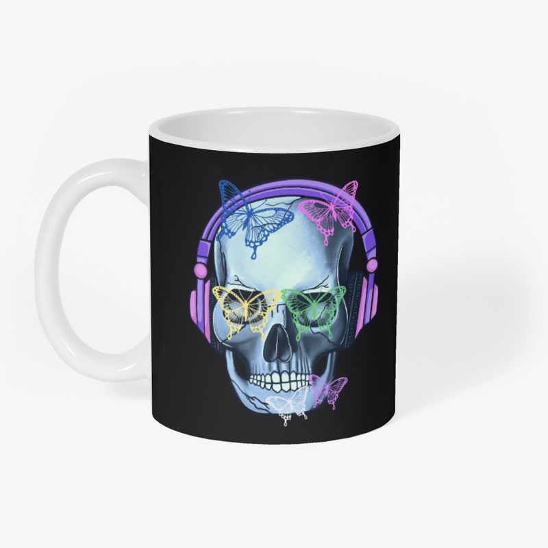 BUTTERFLY SKULL