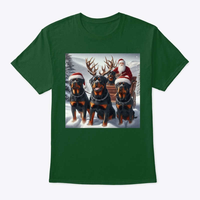Rottweilers & Santa