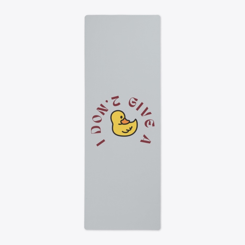 funny t-shirt i don't give a duck